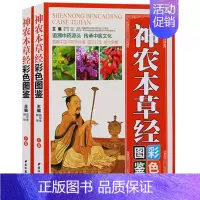 [正版]神农本草经彩色图鉴套装共2册 路军章魏锋著 中医基础理论知识中草药材附方处方笺药物学专著教科书书籍 中医古籍出版