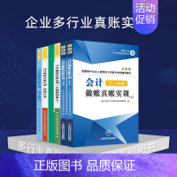 手工账配套资料:账簿报表工具全套 全额支付 [正版]多行业公司真账会计实操做账实训工业电商业建筑小规模拟网课程视频教程系