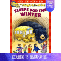 学乐分级 L2:冬天睡觉 [正版]英文原版神奇的校车系列全套自然拼读The Magic School Bus Phoni