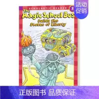 学乐分级 L2:建造自由女神像 [正版]英文原版神奇的校车系列全套自然拼读The Magic School Bus Ph