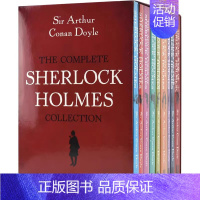 福尔摩斯探案全集9册 [正版]The Sherlock Holmes 夏洛克·福尔摩斯侦探故事英文原版 柯南道尔有声小说