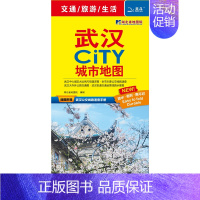 [正版]2023新版武汉CITY城市地图武汉地图武汉中心城区大比例尺街道详图 武汉大外环公路交通图 武汉轨道 附赠 武汉