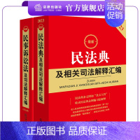 [正版]2本套装 2023新民法典及相关司法解释汇编+新民事诉讼法及司法解释汇编(第七版 根据2023年《民事诉讼法》修