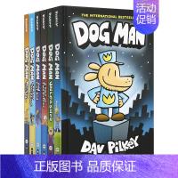 [精装6册]Dog Man神探狗狗#1-6 [正版]神探狗狗Dog Man1-11精装 狗狗侦探漫画书 Dav Pilk