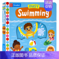 Busy系列:忙碌的游泳池2 [正版]小熊很忙系列bizzybear全套 忙碌的小熊busy系列 Sing Along