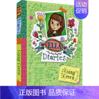 绿色环保 [正版]Scholastic Ella Diaries 艾拉日记8册套装 儿童英语故事桥梁书 校园成长 课外读