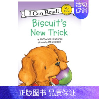 [小饼干的新把戏]Biscuit's New Trick [正版]I Can Read 饼干狗英语绘本 小饼干狗英文绘本