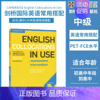 剑桥常用搭配中级(附答案) [正版]剑桥商务英语 Business Vocabulary in Use 商务英语 剑桥英