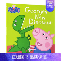 小猪佩奇 乔治的新恐龙 [正版]小猪佩奇 英文原版绘本 6册手掌纸板书 Peppa Pig Little Library