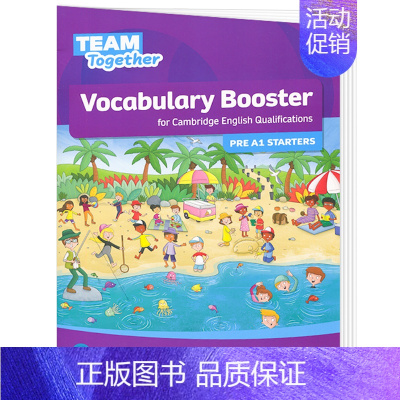Vocabulary Booster for Pre A1 Starters [正版]原版进口朗文培生Team Toge