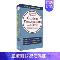 韦氏标点符号用法风格指导 [正版]韦小绿 韦氏字根词根词典 英文原版 Merriam Webster's Vocabul