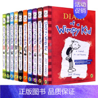 [共10册]小屁孩日记1-10册 [正版]小屁孩日记 英文原版 小屁孩日记全套 Diary of a Wimpy Kid
