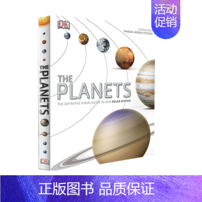 [正版]英文原版 DK行星百科 探索宇宙奥秘 The Planets 精装 宇宙太空科普读物 视觉图解 DK百科全书