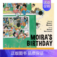 [正版]蒙施爷爷讲故事 疯狂生日派对 英文原版绘本 Moira's Birthday 英语语言学习阅读兴趣培养书 英文版