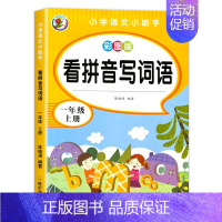 [单册]看拼音写词语 小学一年级 [正版]老师一年级拼音强化训练语文专项练习册上册下册人教版上/下同步拼音练习小学1年级