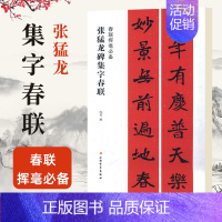 [正版]集北魏张猛龙碑楷书集字春联 古帖单字放大集字对联 春联挥毫沈菊编 黑字手写对联春联毛笔软笔楷书碑帖书法练字帖 简