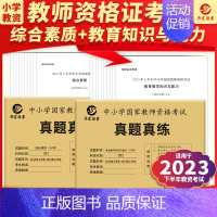 [正版]新版到货备考2023下半年教师资格考试历年真题试卷中小学国家教师资格证教育教学知识与能力综合素质小学真题真练