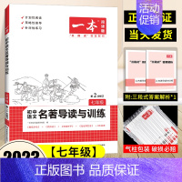 [七年级]名著导读与训练 初中通用 [正版]2024版初中语文阅读答题方法100问语文阅读理解答题模板技巧七年级八九年级