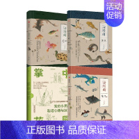 海错图笔记1+2+3+掌中花园(套装4册) [正版]海错图笔记1+2+3+掌中花园(套装4册)张辰亮著 观赏植物培育指南