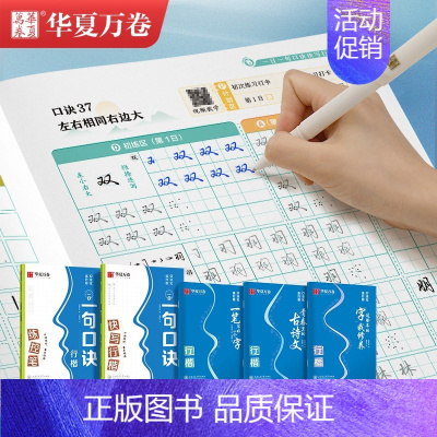 这些年的"字"我修养-行楷 [正版]口诀化行楷字帖练字成人初学者中大学生硬笔书法控笔训练字帖行书入门行楷教程女生成年练字