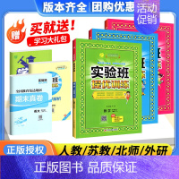 [语文+数学]人教版 一年级上 [正版]2023新版实验班提优训练一年级二年级三四年级五六年级上册下册语文数学英语人教版