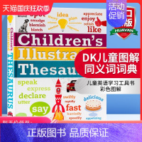 [正版]DK儿童图解同义词词典 英文原版 Children's Illustrated Thesaurus 儿童英语学习