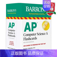 巴朗AP 计算机科学A卡片 第二版 [正版]英文原版 AP Psychology Flashcards 巴朗AP心理学卡