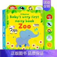宝宝的首本发声书 动物园 [正版]宝宝的首本发声书 农场 英文原版绘本 Baby's Very First Noisy