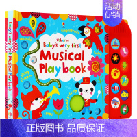 usborne发声书 音乐 [正版]宝宝的首本发声书 农场 英文原版绘本 Baby's Very First Noisy