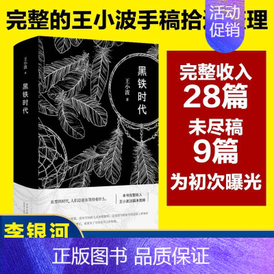 [正版]书店黑铁时代(精)王小波著 收录了王小波的18个短篇作品现代当代文学王小波黑色风格小说荒诞之风尽显短篇小说书籍