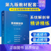 系统解剖学精解精练 [正版]系统解剖学习题集第9版 系统解剖学第9九版辅导同步精讲精练学习指导与习题集 2013年出版