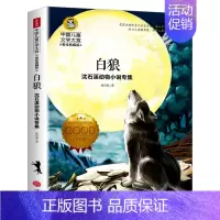 白狼 [正版]白狼书沈石溪动物小说专集彩图版中国儿童文学大赏小学生三四五六年级课外阅读书籍8-9-10岁儿童读物经典文学