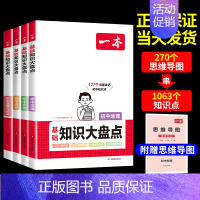 [小四门4本]政史地生 初中通用 [正版]2024版初中基础知识大盘点 小四门政治历史地理生物语文数学英语中考必刷题小4