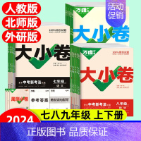 生物学(人教版) 八年级下 [正版]2024大小卷七八九年级上册全一册语文数学英语物理化学生物历史政治下册人教北师外研版