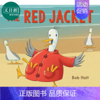 [正版]海鸥的红夹克The Red Jacket 英文原版 儿童绘本 动物故事图画书 精装进口 儿童读物4-8岁 搞笑