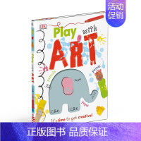 [正版]DK玩艺术 英文原版 Play With Art It's Time to Get Creative! 精装