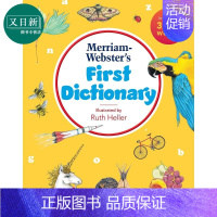 [正版]麦林韦氏儿童初级插图字典 2021年版 英文原版 Merriam Webster's first dictio