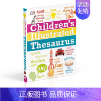 [正版]DK儿童图解同义词词典 英文原版 Children's Illustrated Thesaurus 精装 插图