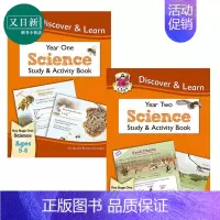 [正版]英国CGP原版 KS1 科学探索与学习活动书 Discover & Learn Science Year 1-