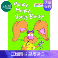 [正版]Money, Money, Honey Bunny! 长耳兔 守财的兔子 英文原版 进口原版 2岁到5岁 精装