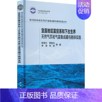 [正版]宜昌地区震旦系和下古生界天然气页岩气富集成藏与勘探实践陈孝红书店自然科学书籍 畅想书