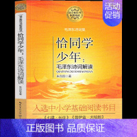 恰同学少年:毛泽东诗词解读 [正版]恰同学少年书 毛泽东诗词解读 毛泽东诗词鉴赏诗集书籍小学生教育儿童版欣赏作赏析文学毛