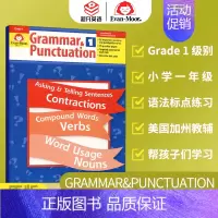 [正版]Evan-Moor Grammar & Punctuation Grade 1 语法与标点练习册 一年级 美国