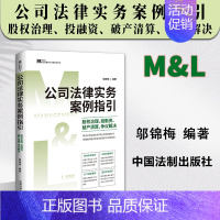 [正版]2023新书 公司法律实务案例指引 股权治理 投融资 清算 争议解决 M&L 邬锦梅 企业管理与法律实务操