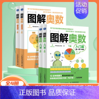 图解奥数全套4册 小学通用 [正版]全2册图解奥数提高篇+入门篇阿尔法派工作室训练孩子的建模思维与数形结合思维人民邮电出