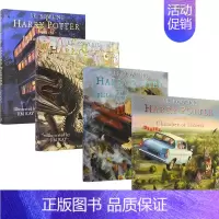 哈利波特彩绘版4册 [正版]Harry Potter and the Sorcerer's Stone Chamber
