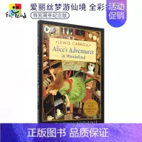 [正版]Alice's Adventures In Wonderland 爱丽丝梦游仙境 全彩插图 特别周年纪念版 世
