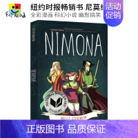 [正版]Nimona 尼莫纳 纽约时报书 全彩漫画 科幻小说 幽默搞笑 极具颠覆性 7-9岁 英语课外读物 英文原