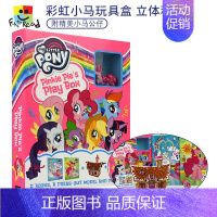 [正版]My Little Pony Pinkie Pie's Play Box 小马宝莉游戏套盒 英语故事绘本附公仔