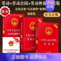 [正版]2023适用版劳动法+劳动合同法劳动争议仲裁法实用版劳动纠纷法律法规法条文及司法解释理解与适用法律人事法务学习书